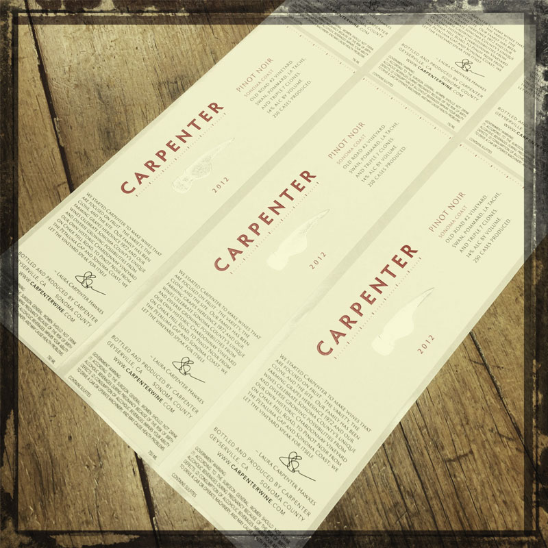 Carpenter Label
