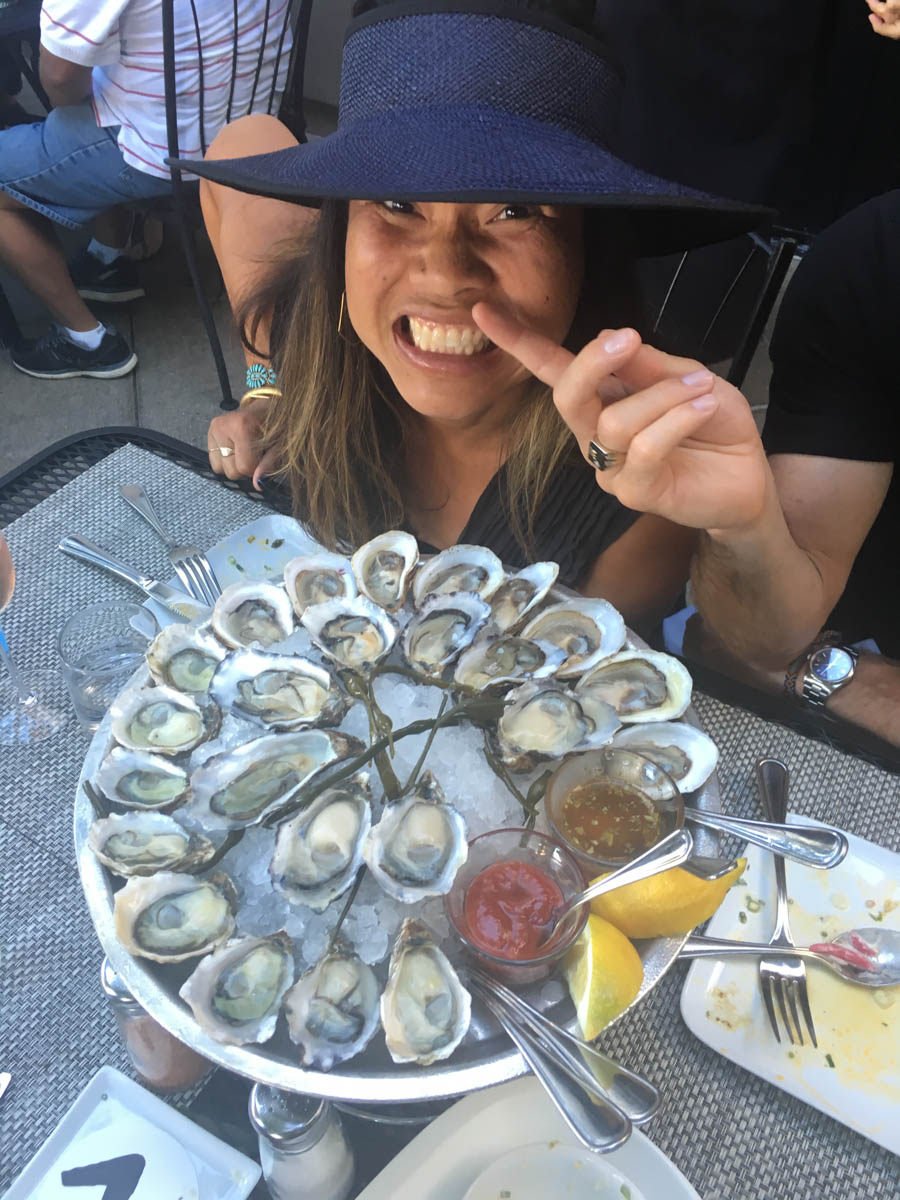 May loves her oysters
