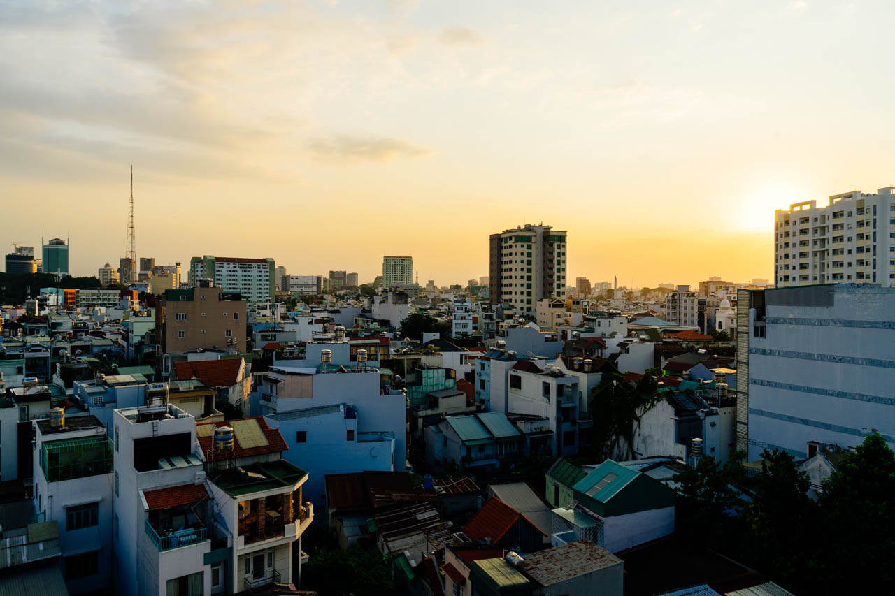 Saigon sunset