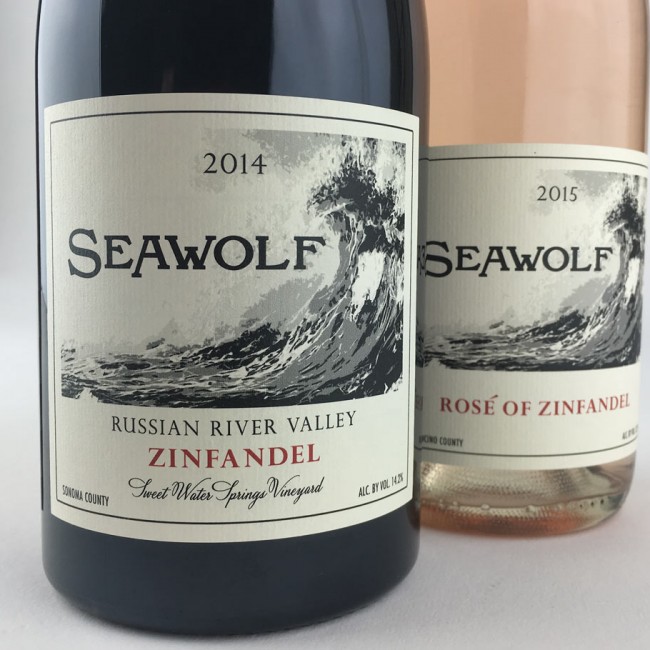 SeaWolf Wines label